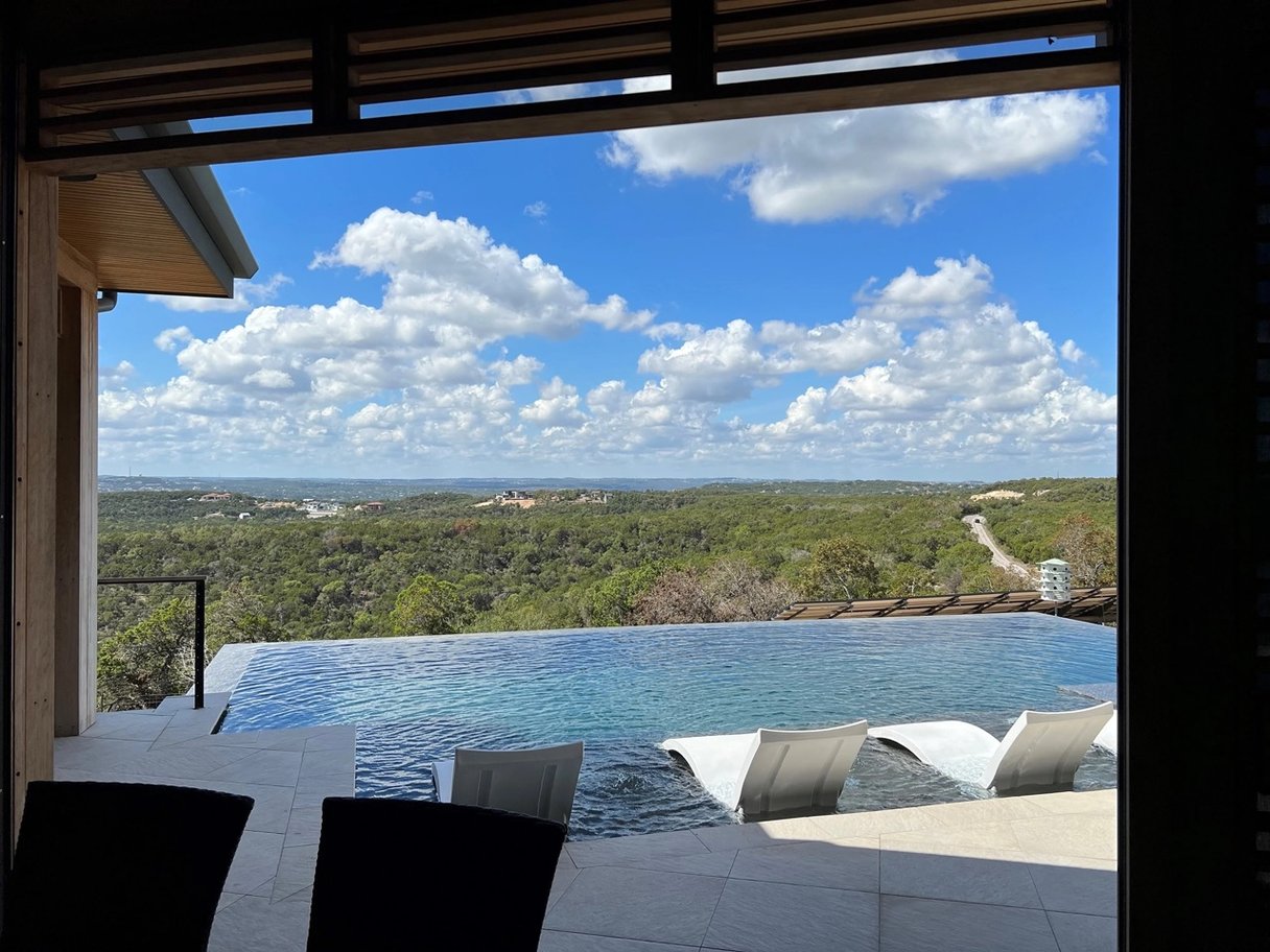 Pool with a view